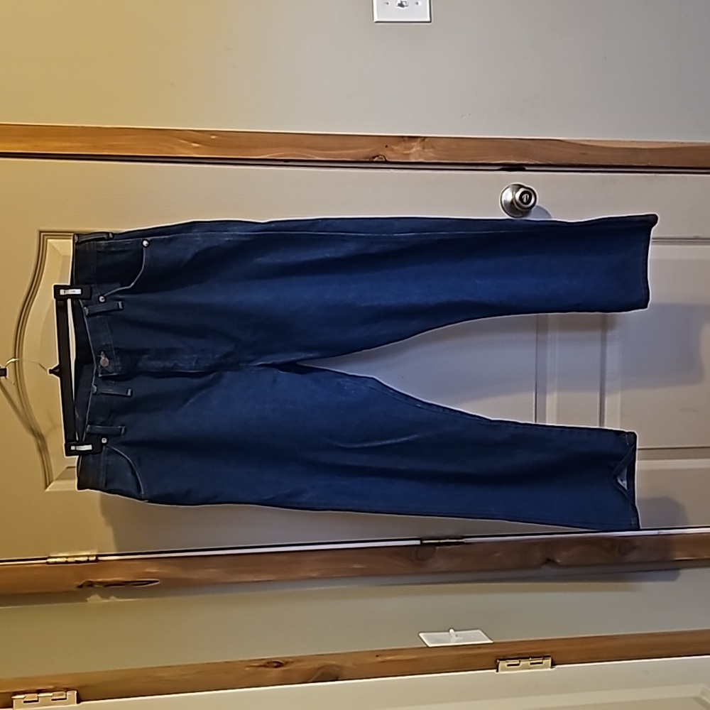 Vintage wrangler no fault jeans made in the U.S.A 42x34 - Picture 1 of 5